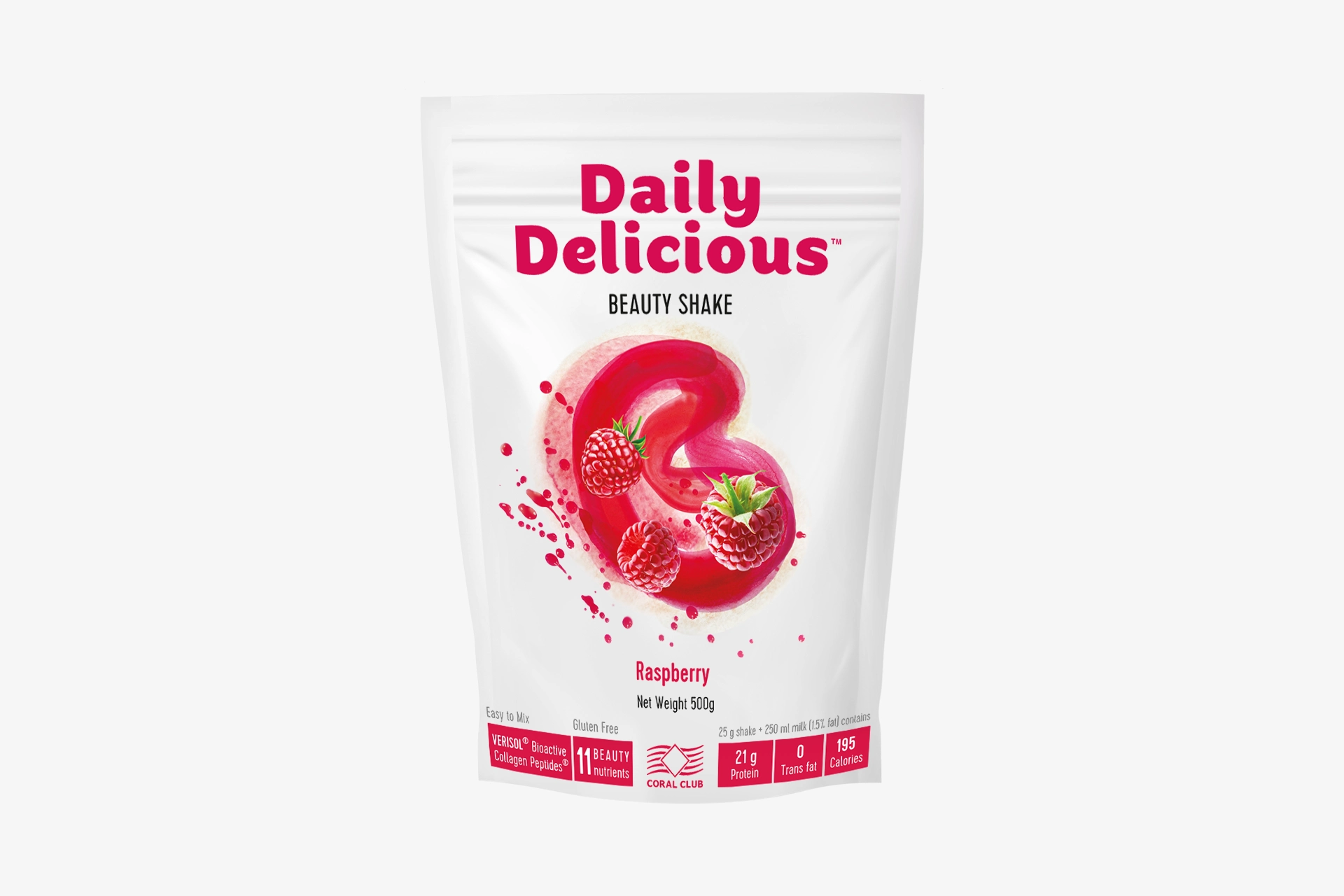 Daily Delicious Beauty Shake Himbeere