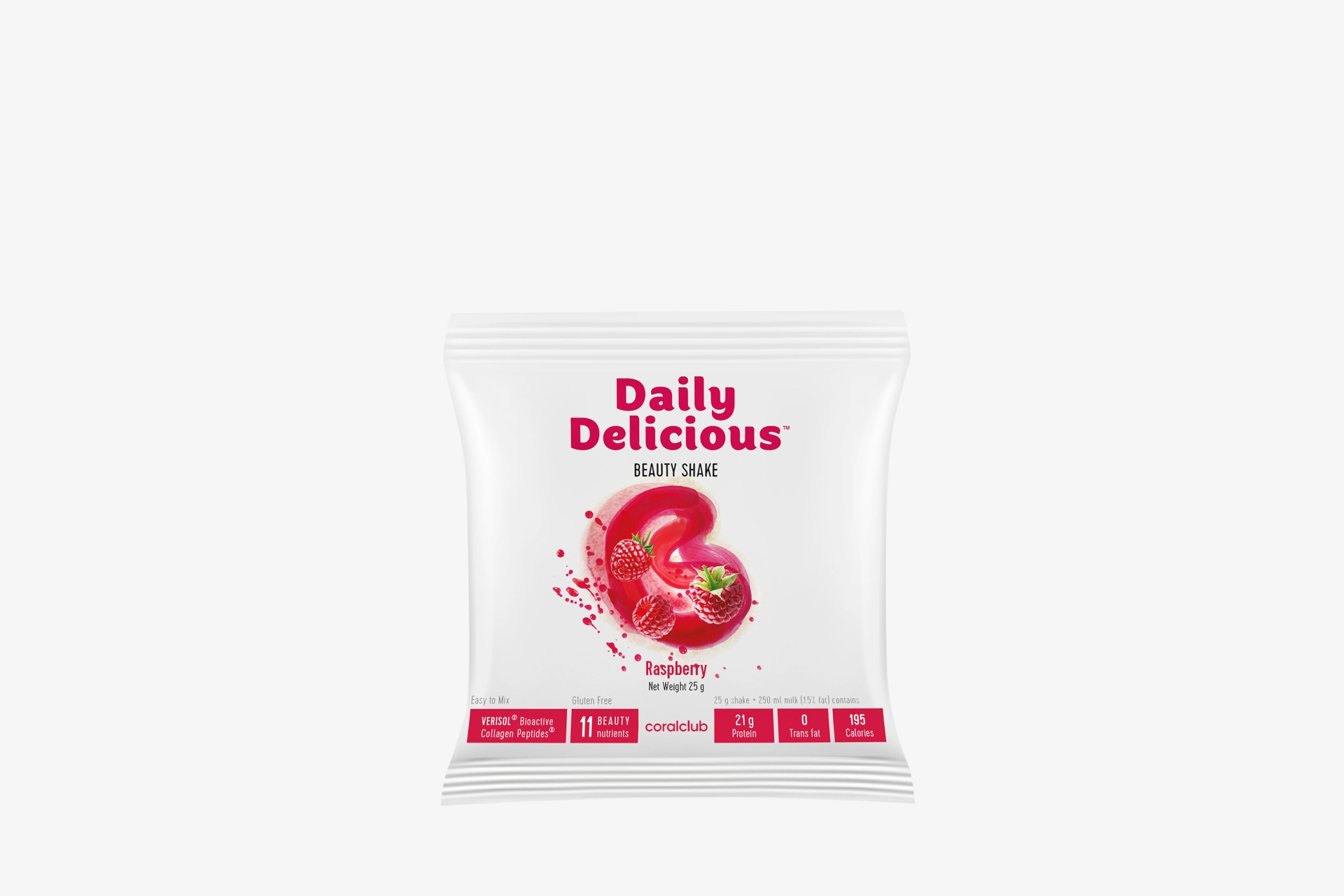 Daily Delicious Beauty Shake Himbeere