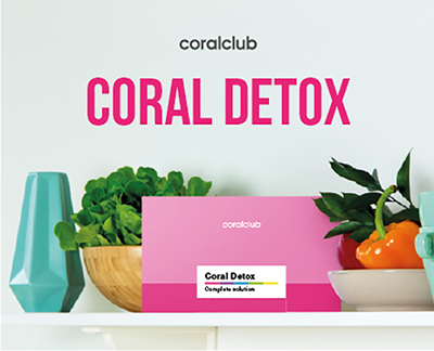 "Coral Detox" Brochure in Deutsch